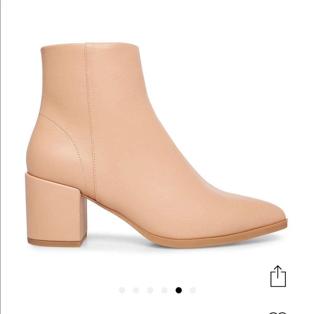 Tan bootie